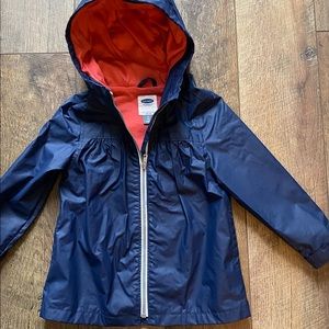4T Navy Rain Jacket